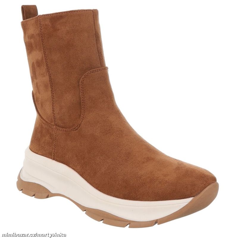 Dámské nízké kozačky s vyšší platformou ZIMA 2025