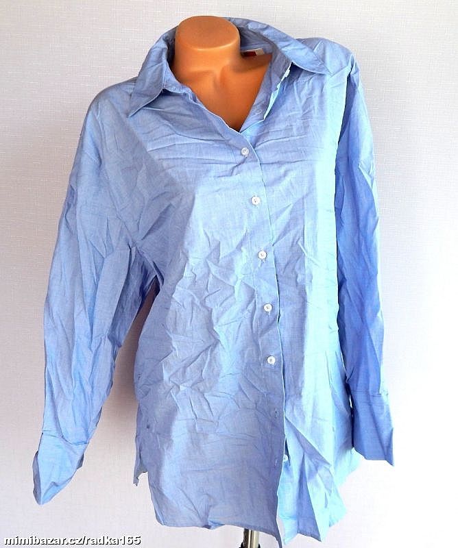 UNI měkoučká košile záda delší vel.46/48