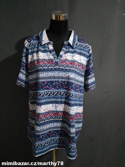 *** MOC KRÁSNÉ DÁMSKÉ VZOROVANÉ TRIKO, 50/52 ***