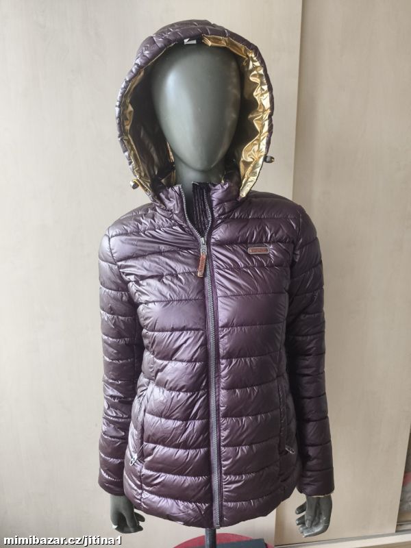 Fialová bunda Navahoo vel S-M