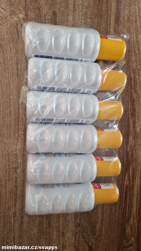 6x opalovací krém Nivea sun OF 50