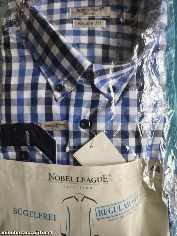 Kostkovaná košile vel 44