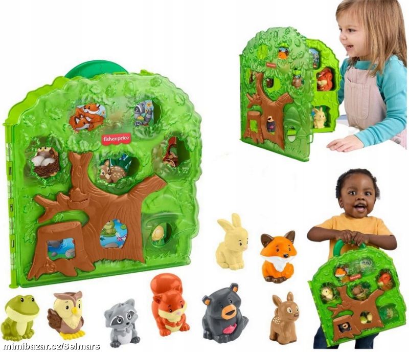 Fisher-Price Little People Domeček zvířátka přátel