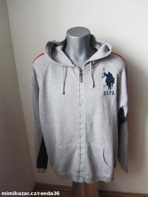 Mikina U.S.Polo vel. XL - dobrý stav