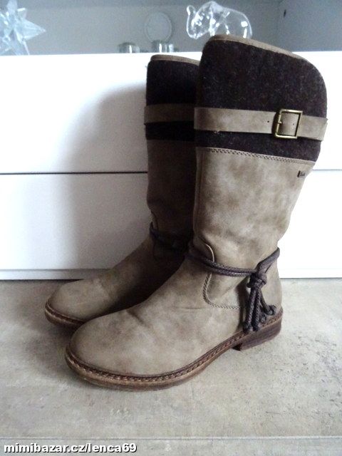 ZNAČKOVÉ KOZAČKY TAMARIS