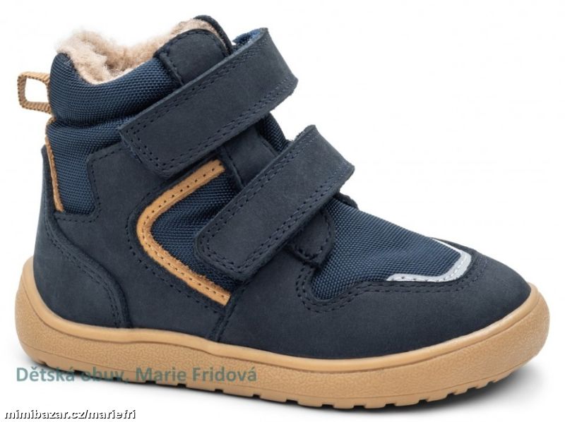 Zimní barefoot s membránou Protetika GERO denim