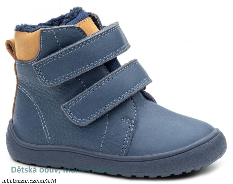 Zimní barefoot s membránou Protetika DARYK denim