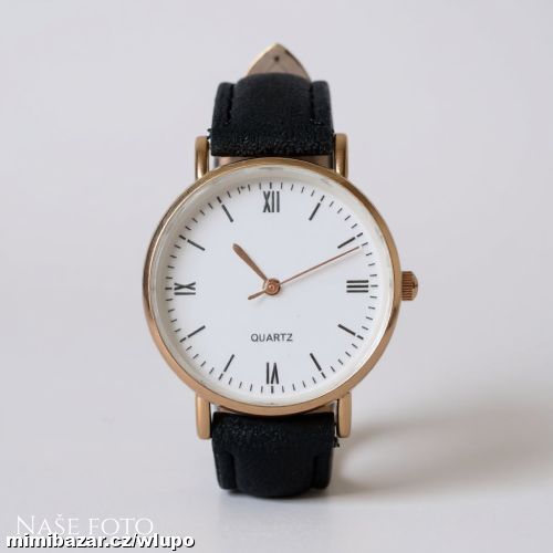 Dámské hodinky Grace – černé - SKLADEM