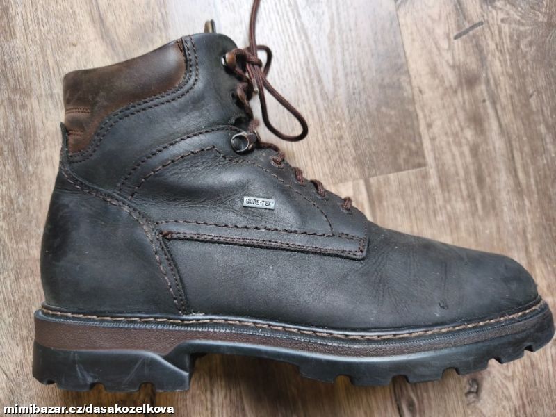 Goretexové zimní kožené boty MARC v.46