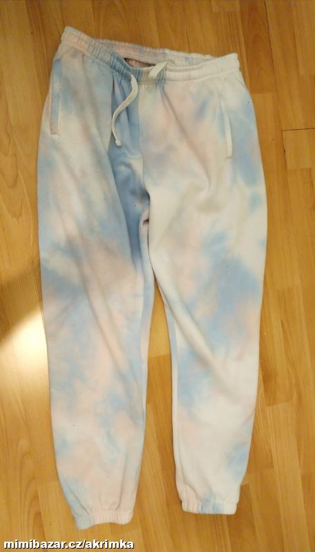 Tepláky teplé na doma - vel.XL-max.XXL