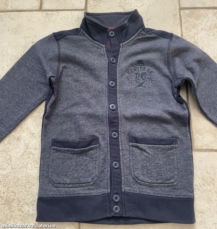 Tmavomodrá sváteční mikina