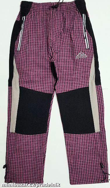 Plátěné outdoorové kalhoty Kugo ve vel.116 až 146