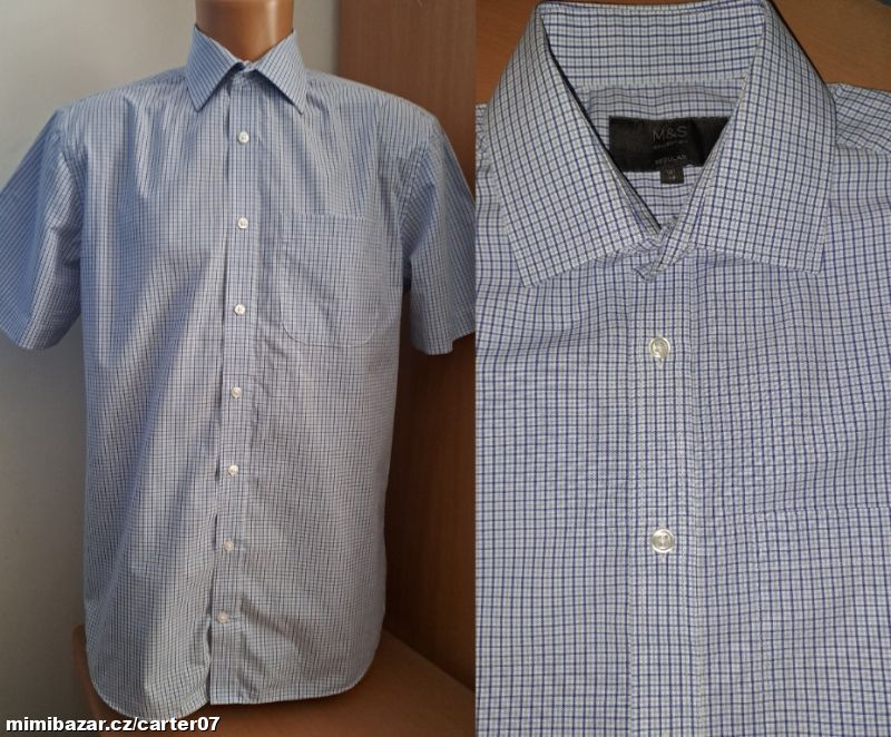 Pánská formální košile M&S Collection/38-M/2x57cm