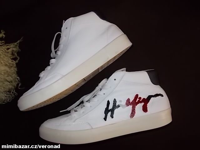 KOŽENÉ KOTNÍKOVE BOTASKY TOMMY HILFIFER VEL.37 TOP