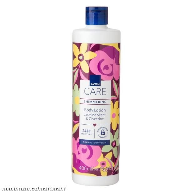 Třpytivé tělové mléko s glycerinem a vůní jasmínu