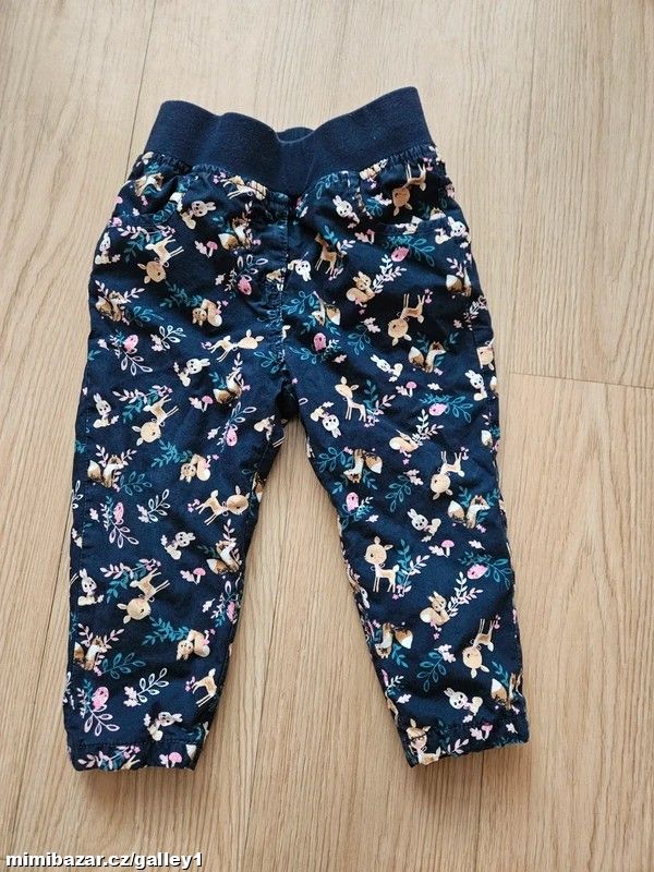 Podšité kalhoty, vel. 80