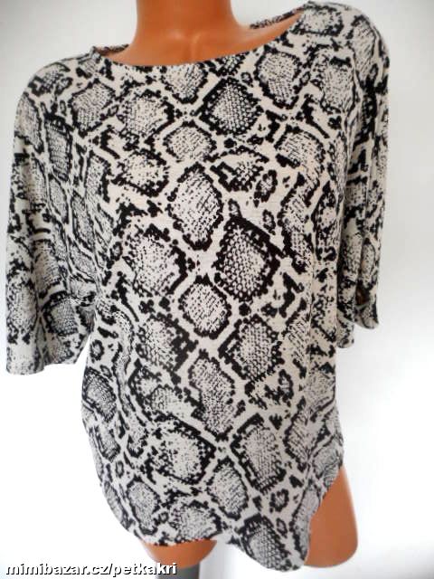 smetanovo černý top uk 14