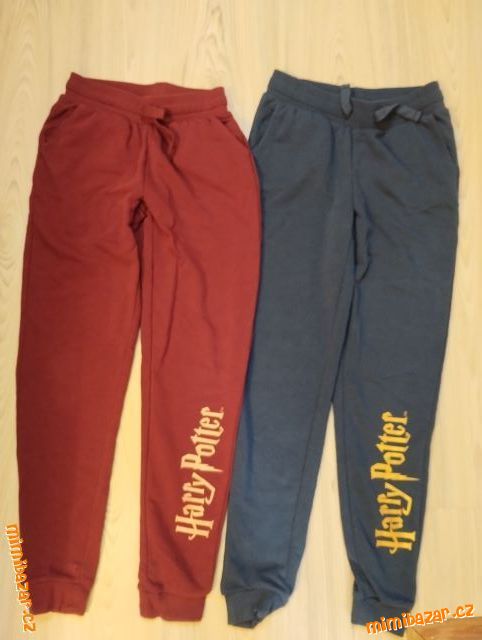 2 x tepláky Harry Potter nenošené cena celkem