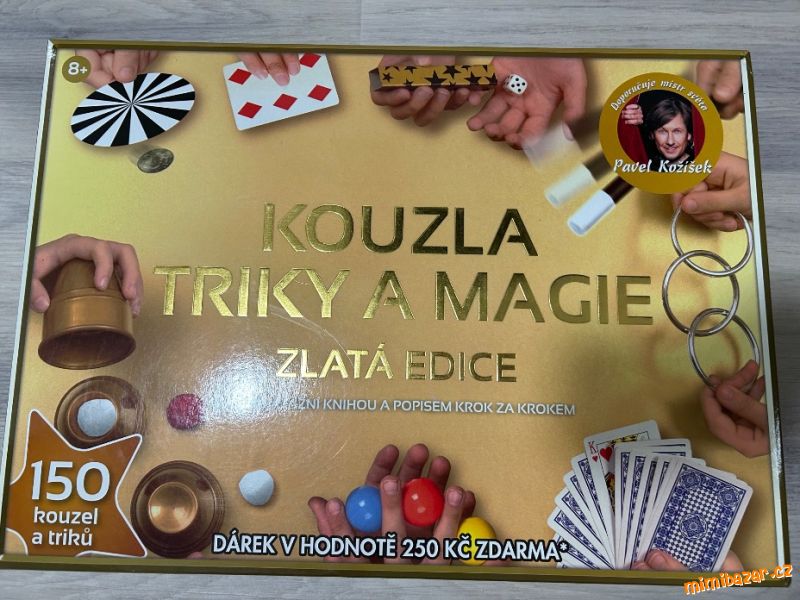 Kouzla, triky a magie - zlata adice