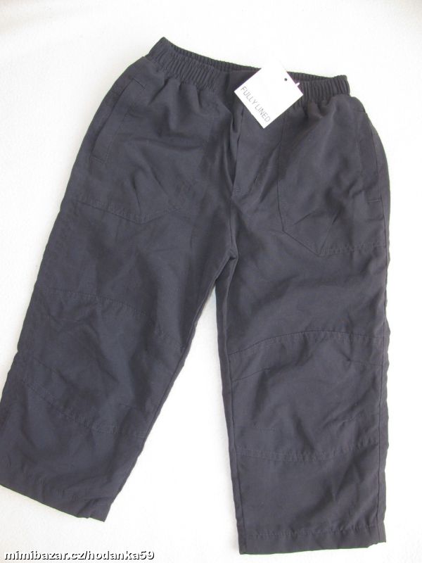 Tmavě šedé zateplené kalhoty TINY TED