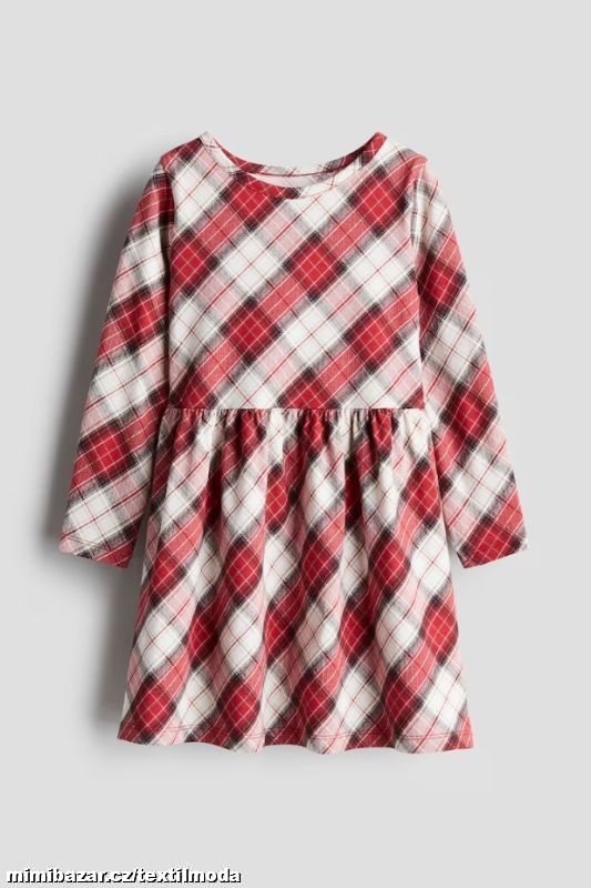 ŠATY TUNIKA červené káro zn. H&M SKLADEM více ks