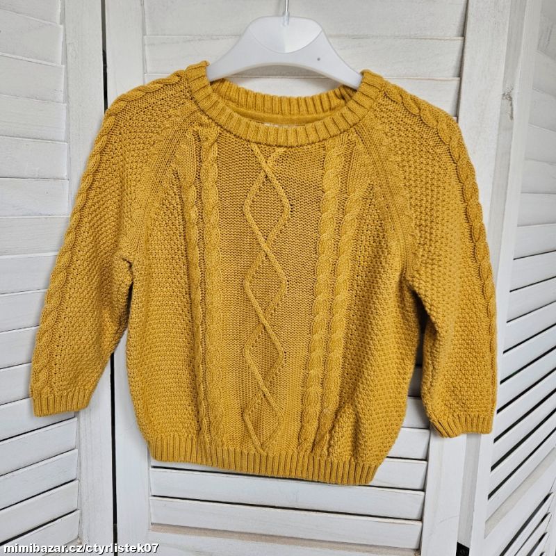 dívčí svetr příze 3 roky 70820
