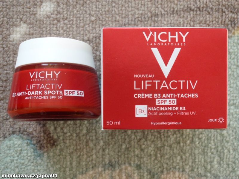 Vichy Liftactiv B3 Anti-pigment SPF50 denní 50ml.