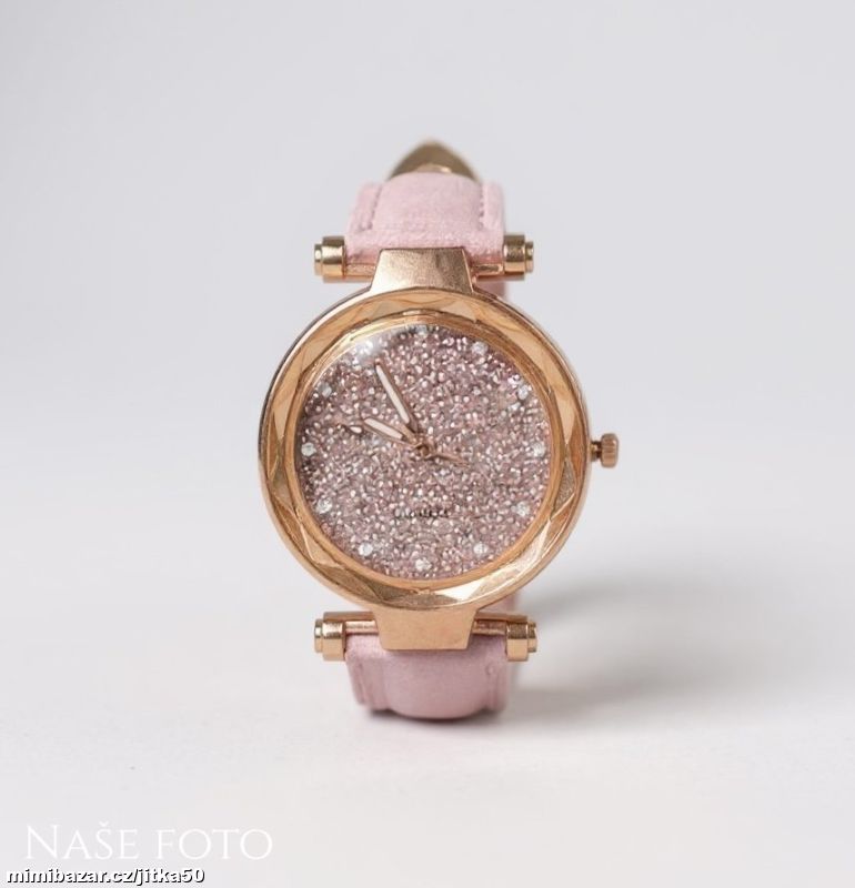 Dámské hodinky Sparkle – růžové