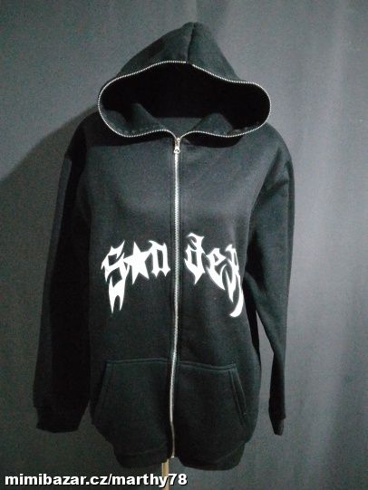 *** KRÁSNÁ PÁNSKÁ MIKINA S KAPUCÍ, VEL.L ***