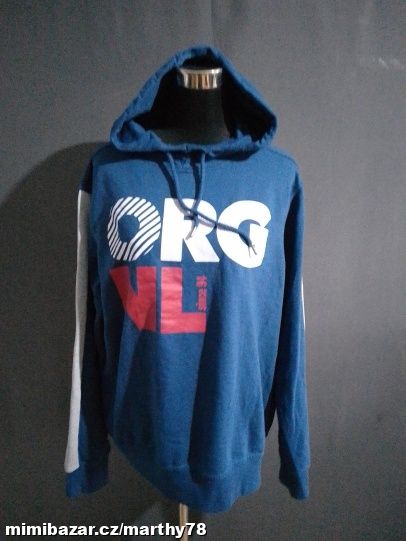 *** KRÁSNÁ MIKINA S KAPUCÍ, UNISEX, VEL.XL ***