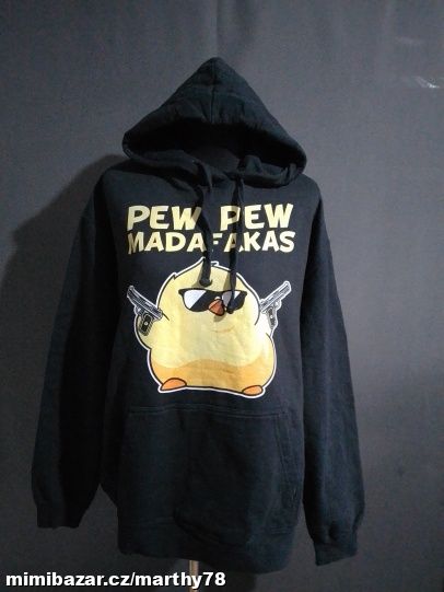 *** KRÁSNÁ MIKINA S KAPUCÍ, UNISEX, VEL.XXL ***