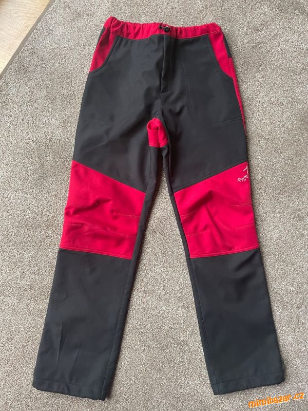 Softshellové kalhoty 152 - 158