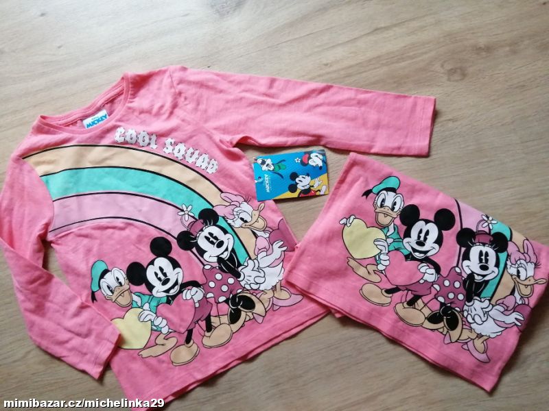 Bavlněné tričko s Minnie
