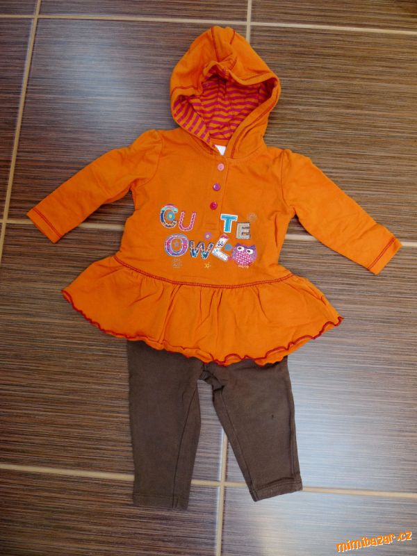 Zateplená souprava - tunika + legíny