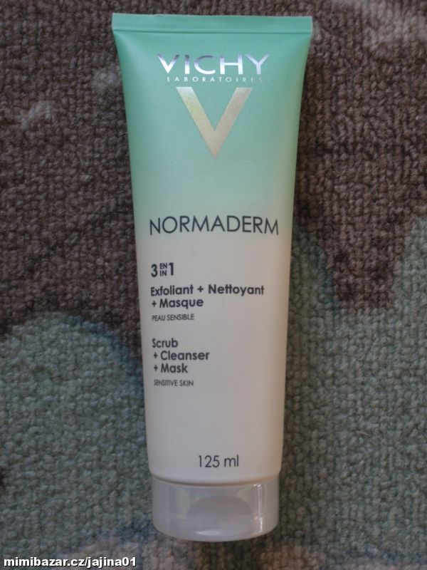 Vichy Normaderm 3v1 peeling-maska-čištění 125ml.