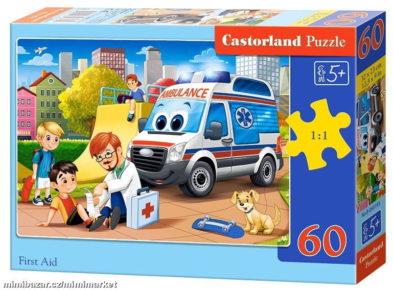 Puzzle PRVNÍ POMOC 60 dílků