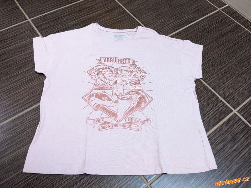 Tričko s krátkým rukávem Harry Potter/ Hogwarts