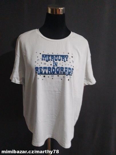 VÝPRODEJ : TRIKO S POTISKEM, VEL.XXL