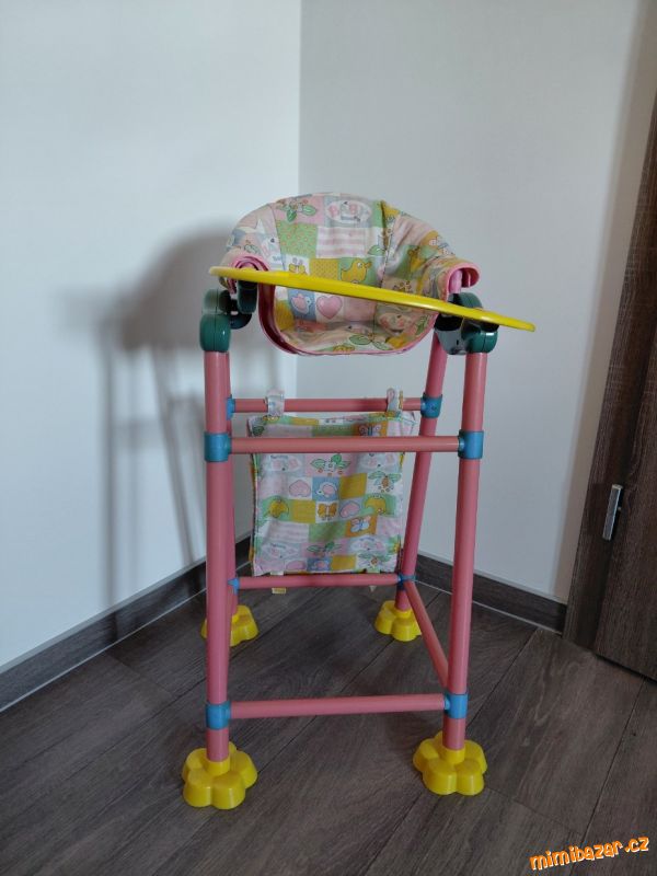 Jídelní židlička Baby Born