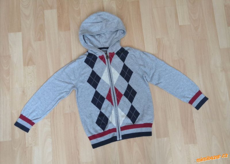 Svetr & klokanka s kapucí H&M vel. 122/128