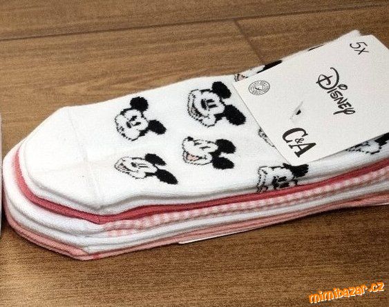 5pack ponožky s Mickey Mousem