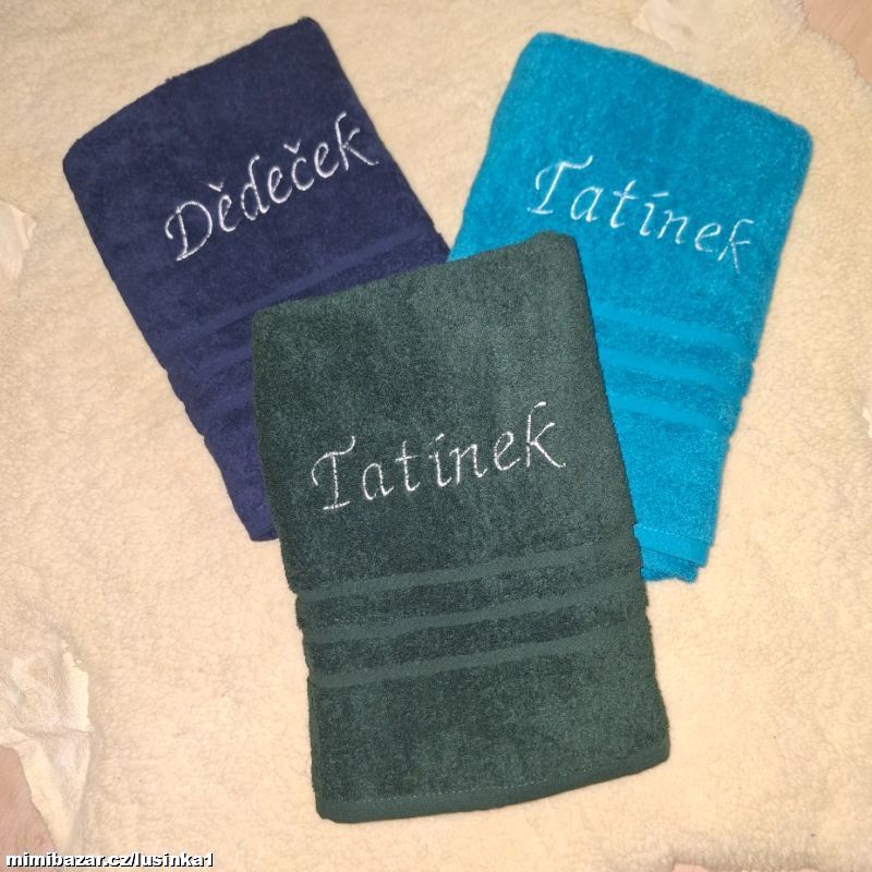 Osuška se jménem na přání