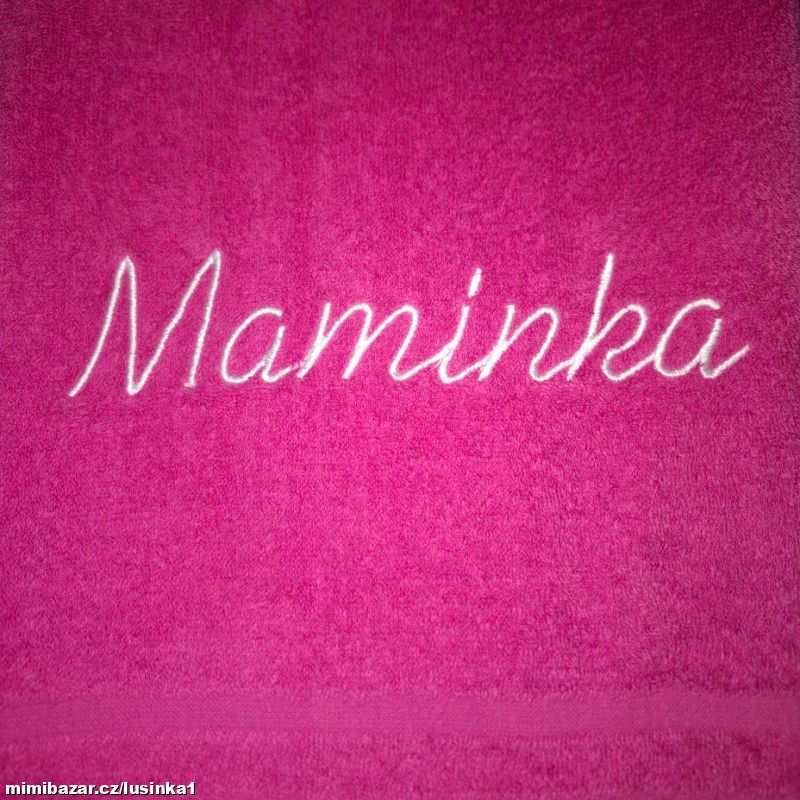 Osuška se jménem na přání