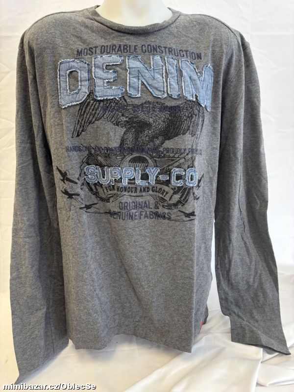 pánské tričko s dlouhým rukávem ESPRIT