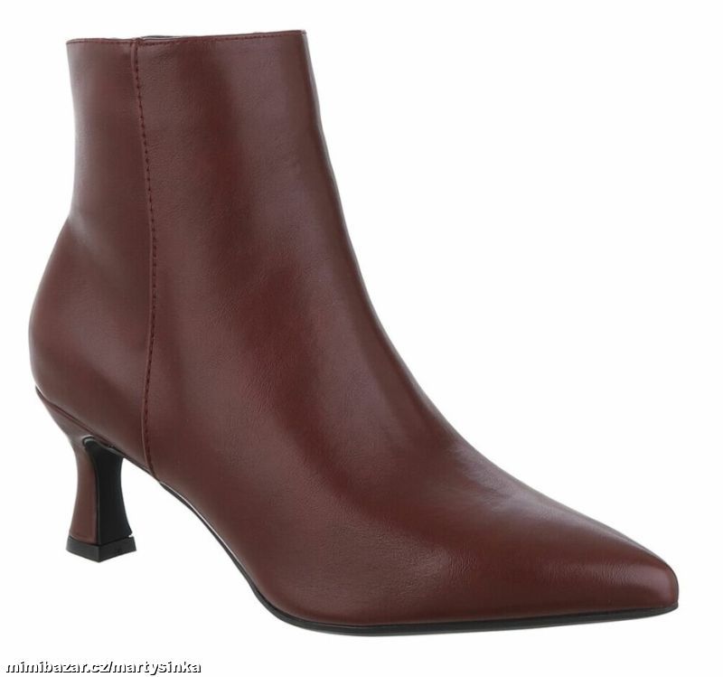 Dámské nízké kozačky na podpatku PODZIM 2025