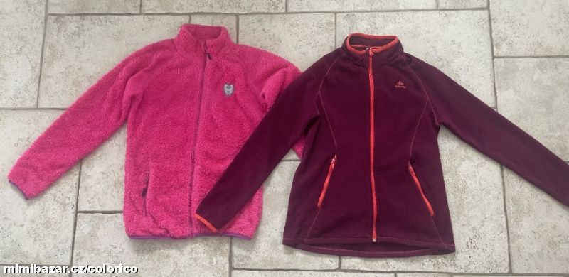 Dvě teplé mikiny