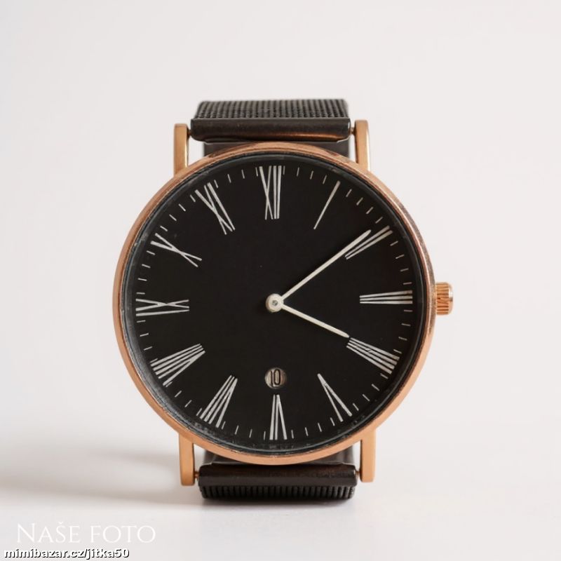 Unisex hodinky Classic – černé