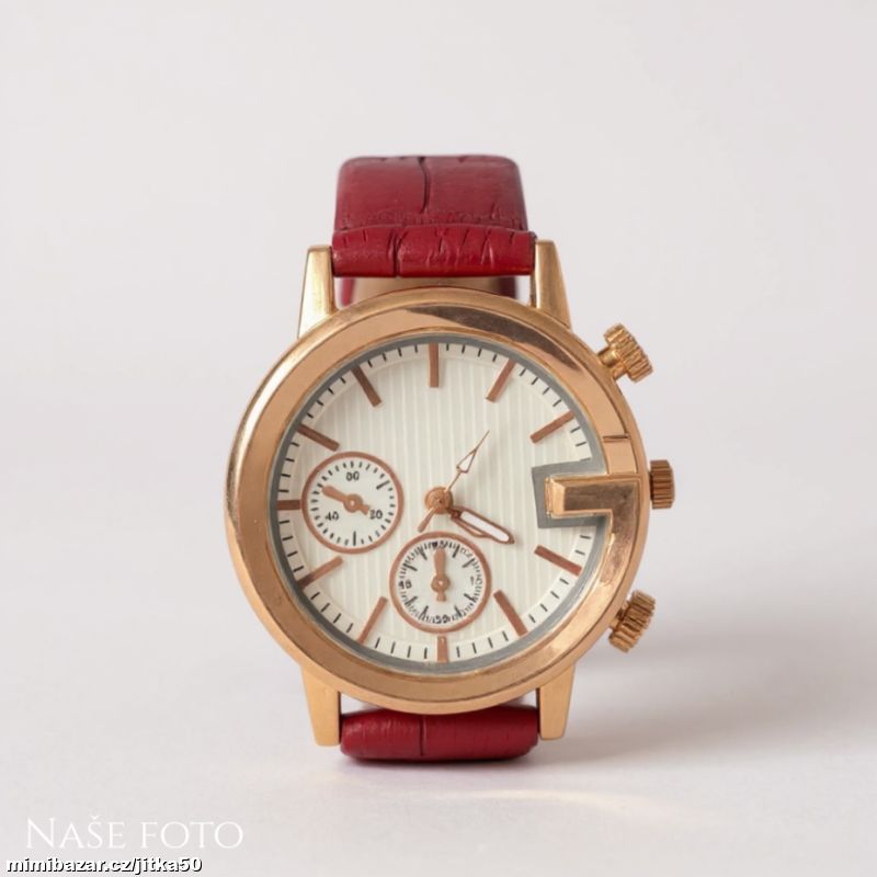Dámské hodinky Grace – červené