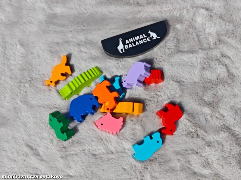 Balanční hra se zvířatky