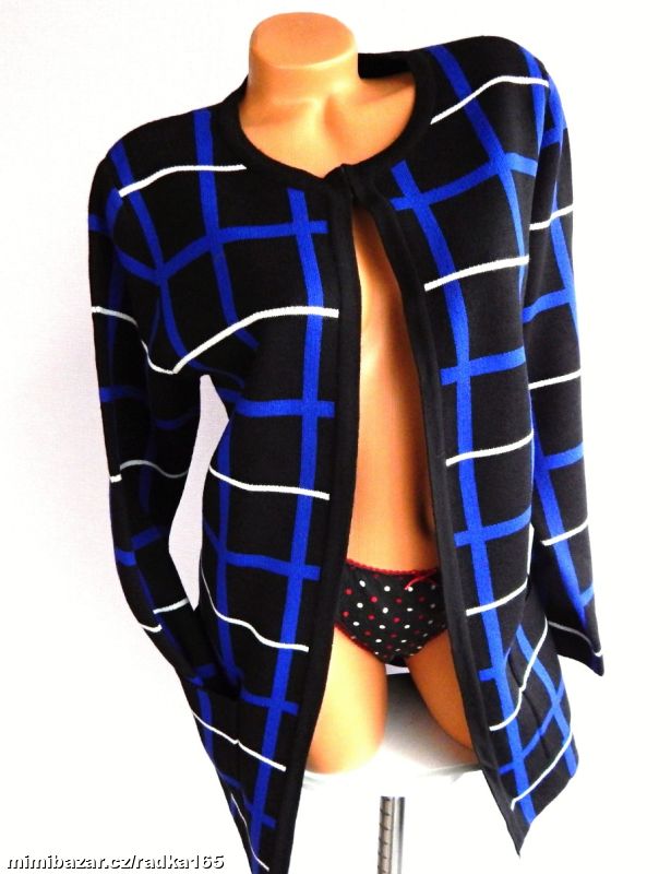 Úplet teplý kabátek vel.M-L...outlet